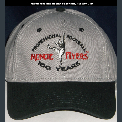 Muncie Flyers Pro Football year one 1920 team embroidered ballcap
