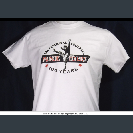 Muncie Flyers, Pro Football year one 1920 team, quality cotton shirt