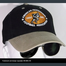 American Professional Football Association 1920-21 embroidered two-tone ballcap