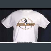profootball100.com  CENTURY 1920-2019 shirt Pro Football Century 1920-2019 quality cotton shirt